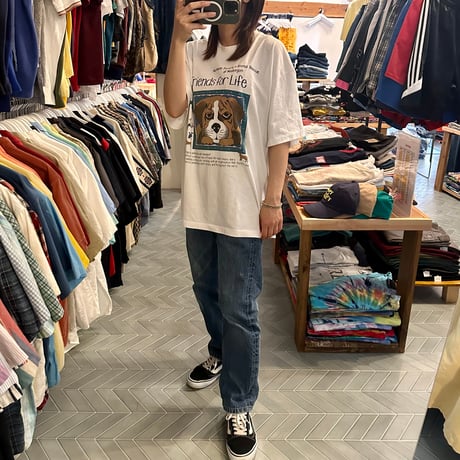 90s USA製 わんちゃんTシャツ