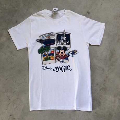 USA製DISNEY MAGIC ⛴プリントTシャツ