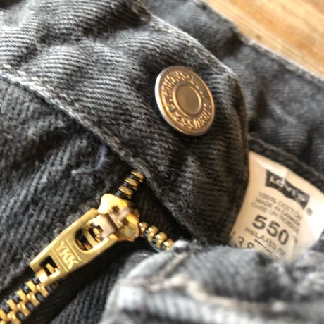 カナダ製Levi's550 RELAXED FIT W38×L32 ブラック