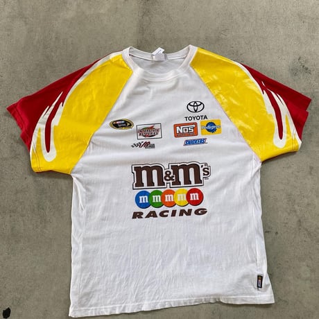 NASCAR 企業ロゴ ラグランTシャツ