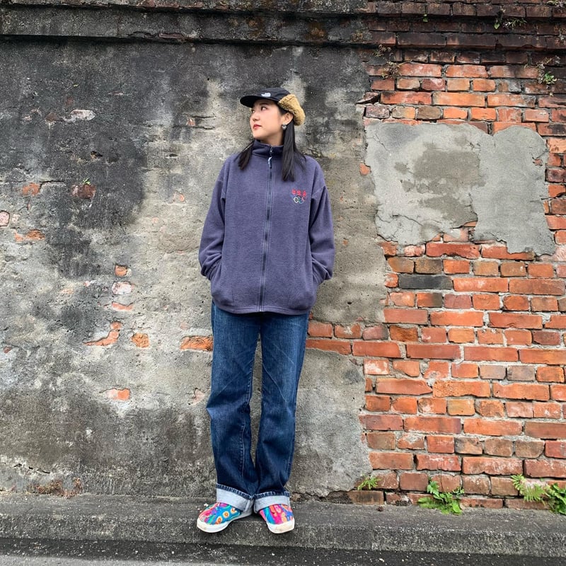 USA製オリンピック刺繍フリースフルジップ | CUSTOM FEVER