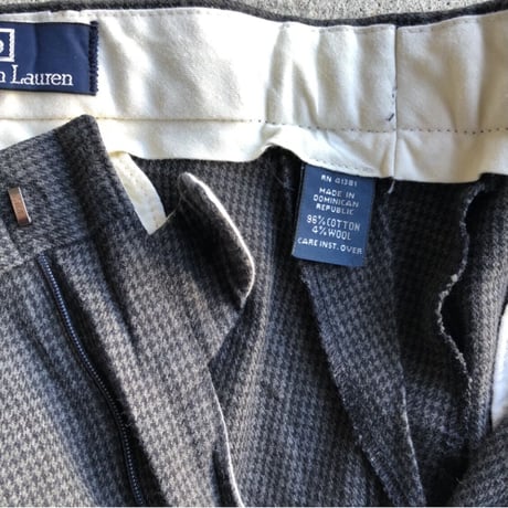 Polo by Ralph Lauren ウール混スラックスW34×L32