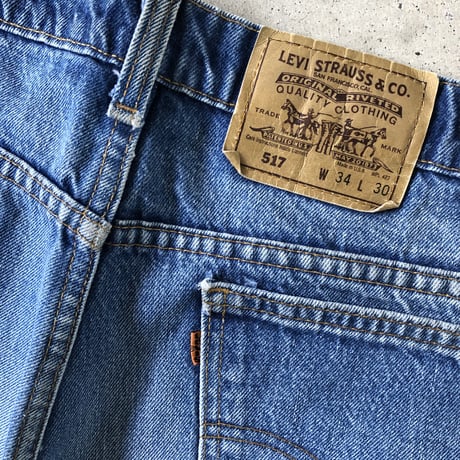 USA製80年代Levi's 517 W34×L30
