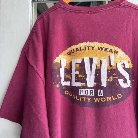 90's Levi's プリントTシャツ