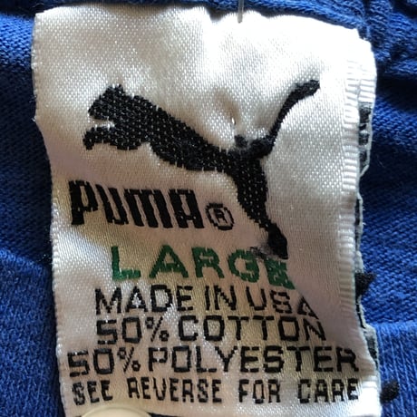 80's  PUMA プリントTシャツ