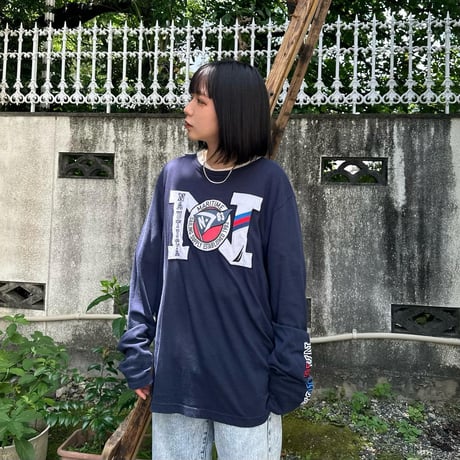 NAUTICA ワッペンTシャツ