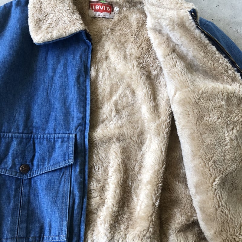 70's Levi's デニムボアジャケット | CUSTOM FEVER 70's Levi's デニムボアジャケット | CUSTOM FEVER