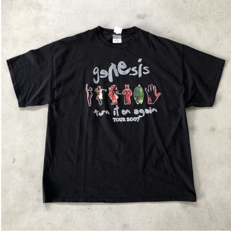 genesis バンドTシャツ  XL