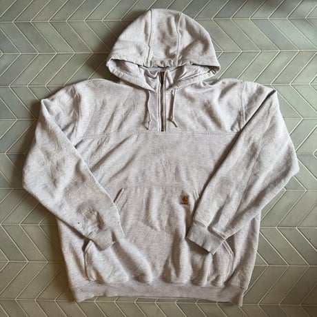 carhartt ハーフジップトレーナー