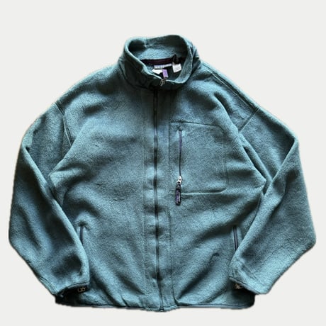 USA製 90's PATAGONIA 雪無しタグ フルジップフリースジャケット L