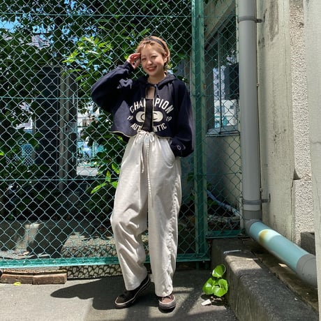 【リメイク】CHAMPION フーディカーディガン