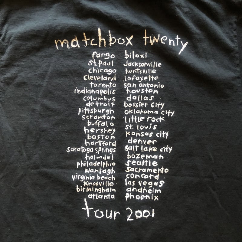 MATCHBOX TWENTY バンドTシャツ | CUSTOM FEVER