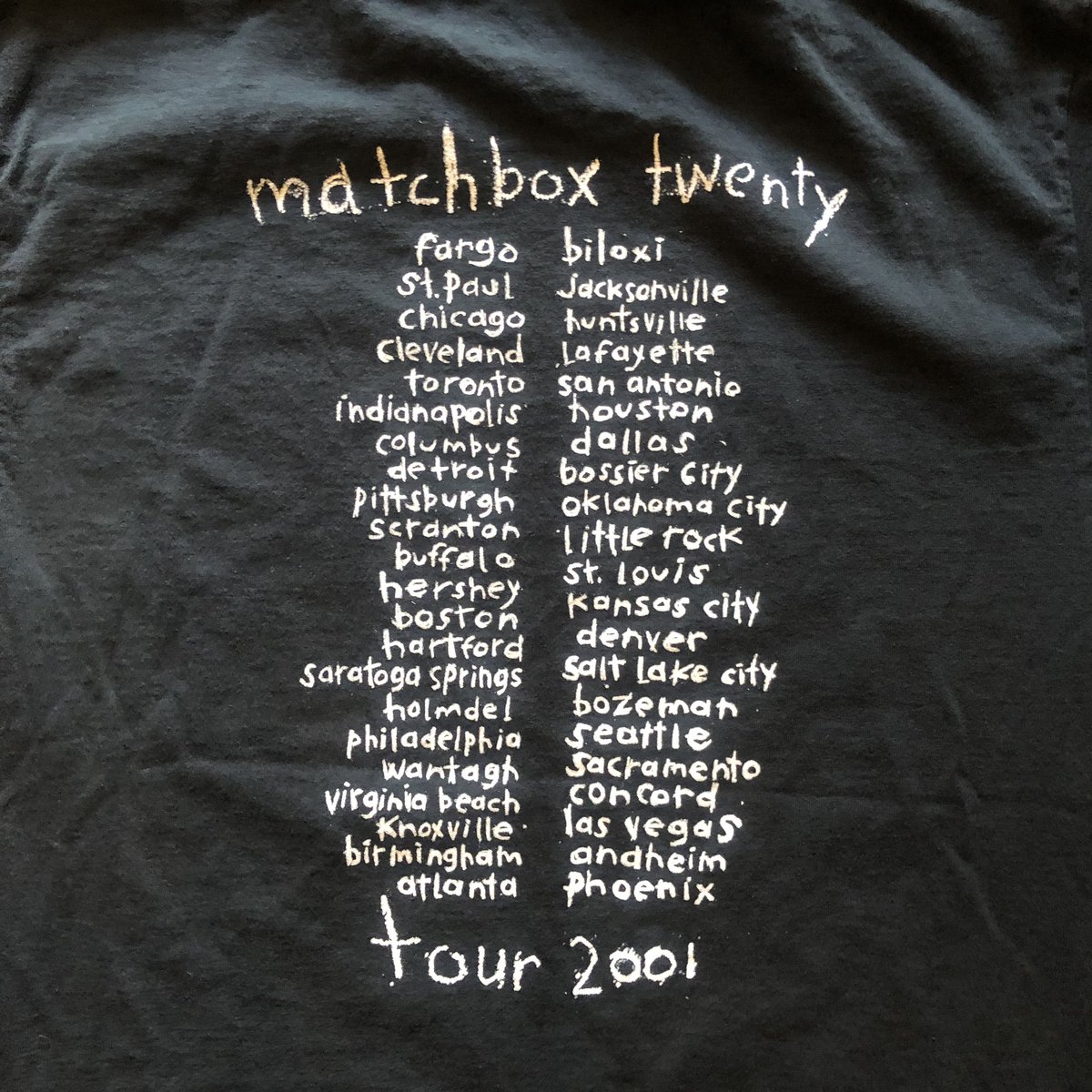 MATCHBOX TWENTY バンドTシャツ | CUSTOM FEVER