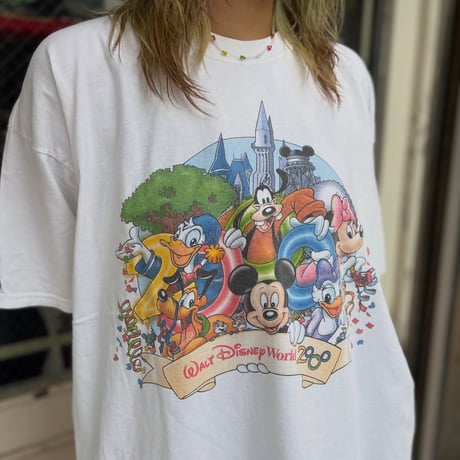 Walt Disney World 2000年 ミレニアム Tシャツ