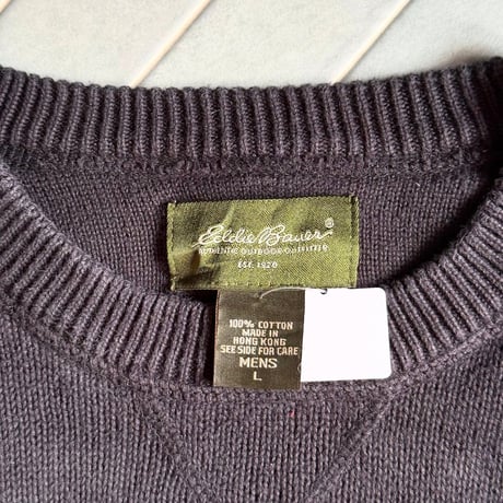 Eddie Bauer コットンニット