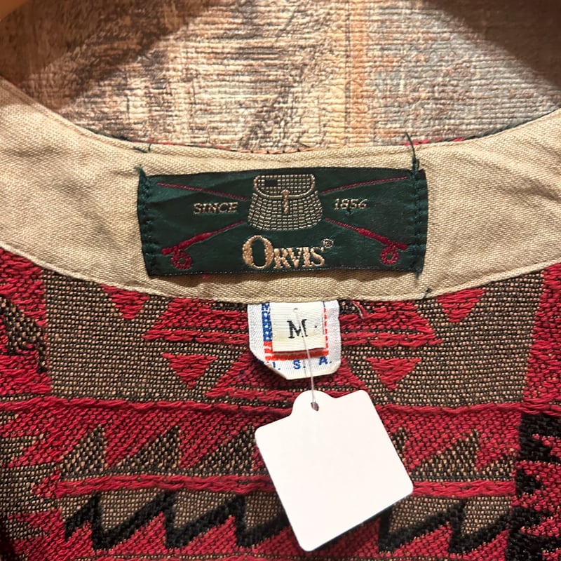 USA製 ORVIS ネイティブ柄ゴブランベスト | CUSTOM FEVER