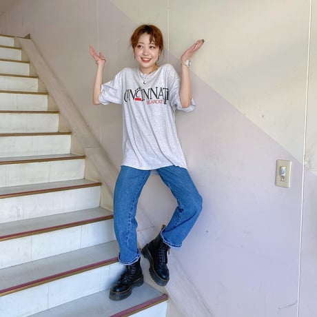 USA製シンシナティ プリントTシャツ