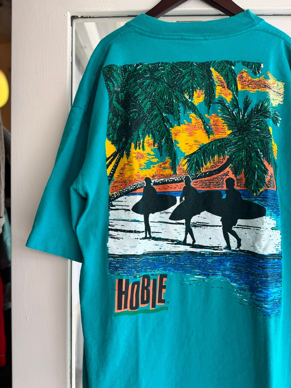 90's HOBIE プリントTシャツ XL | CUSTOM FEVER