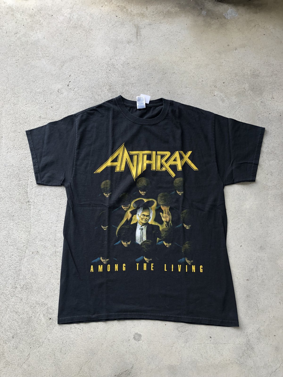 ANTHRAX〝AMONG THE LIVING〟Tシャツ L | CUSTOM FEVER