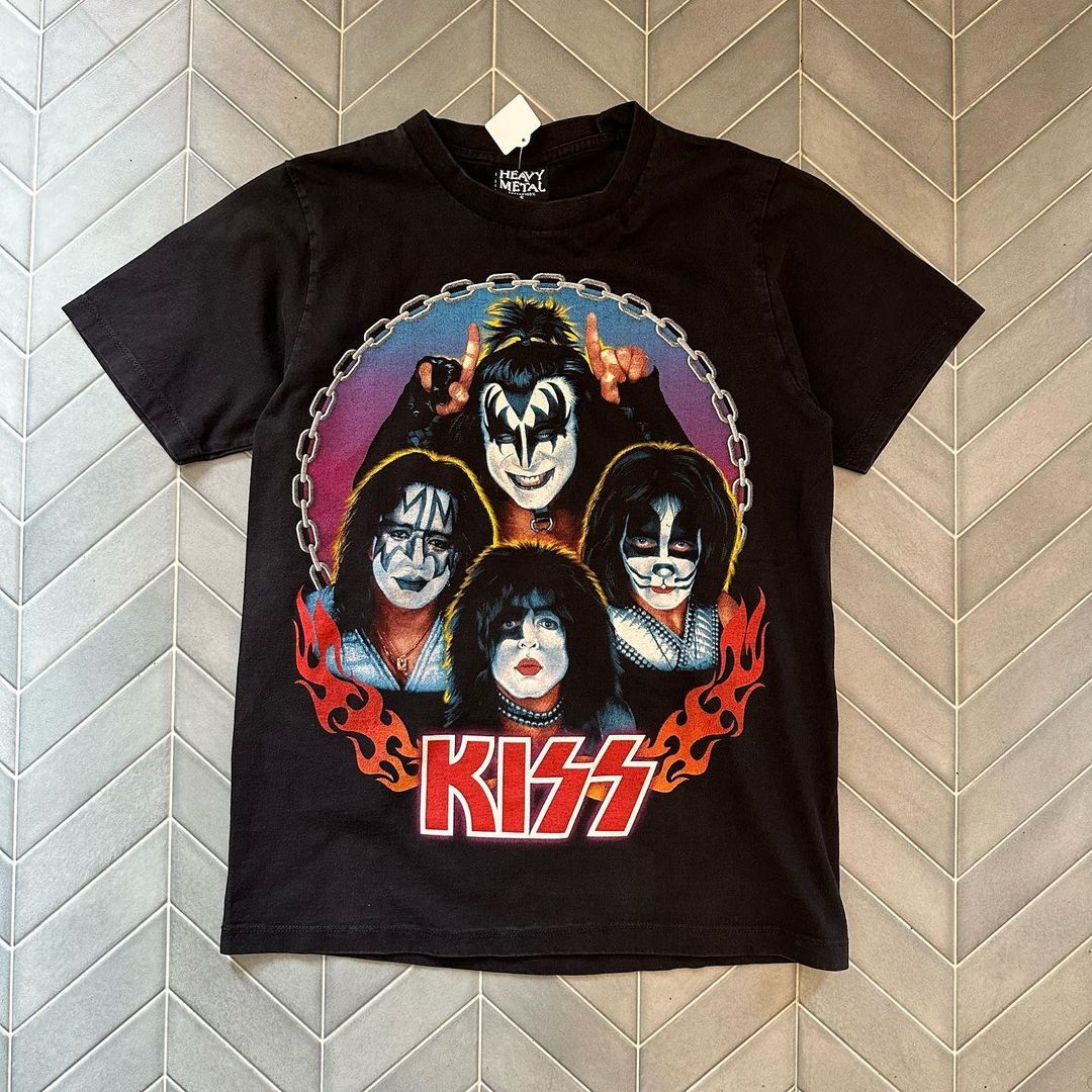 03-04年KISS世界征服両面Tシャツ🌏⚡️ | CUSTOM FEVER