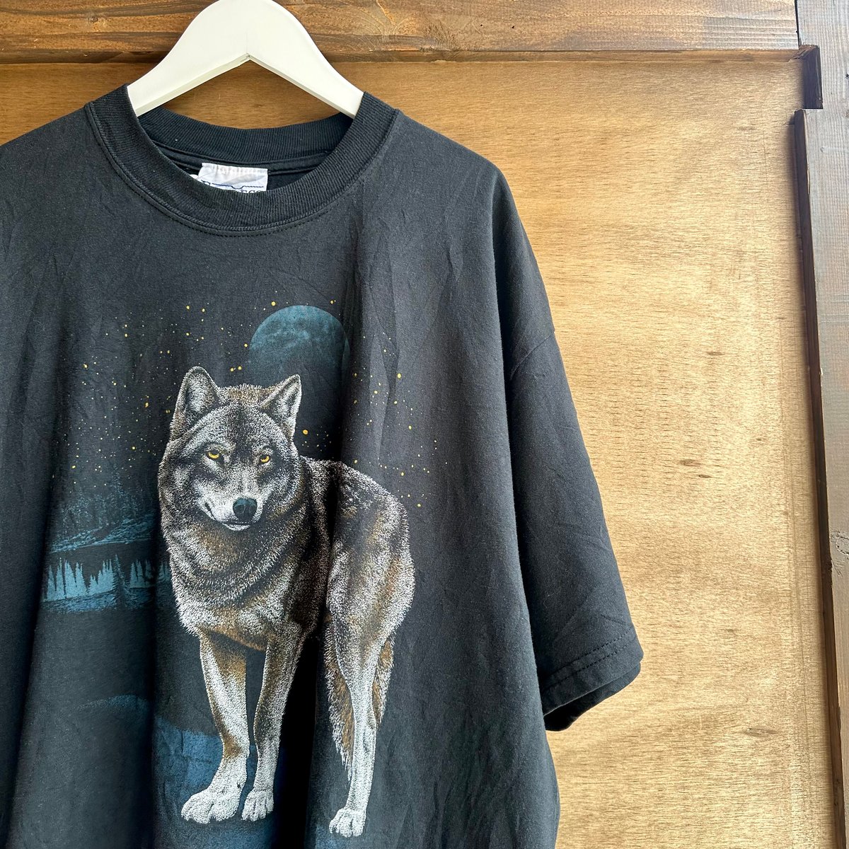 USA製 オオカミTシャツ | CUSTOM FEVER