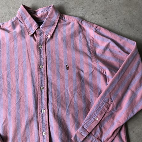 RALPH LAUREN ストライプシャツ