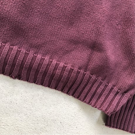 POLO コットンニット  XL