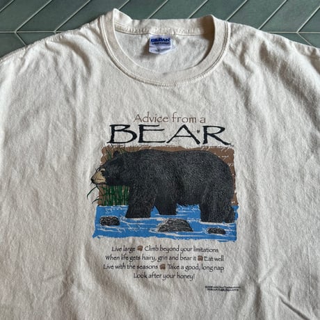 BEAR プリントＴシャツ