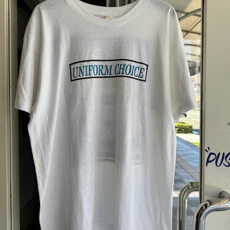 80's UNIFORM CHOICE バンドTシャツ XL