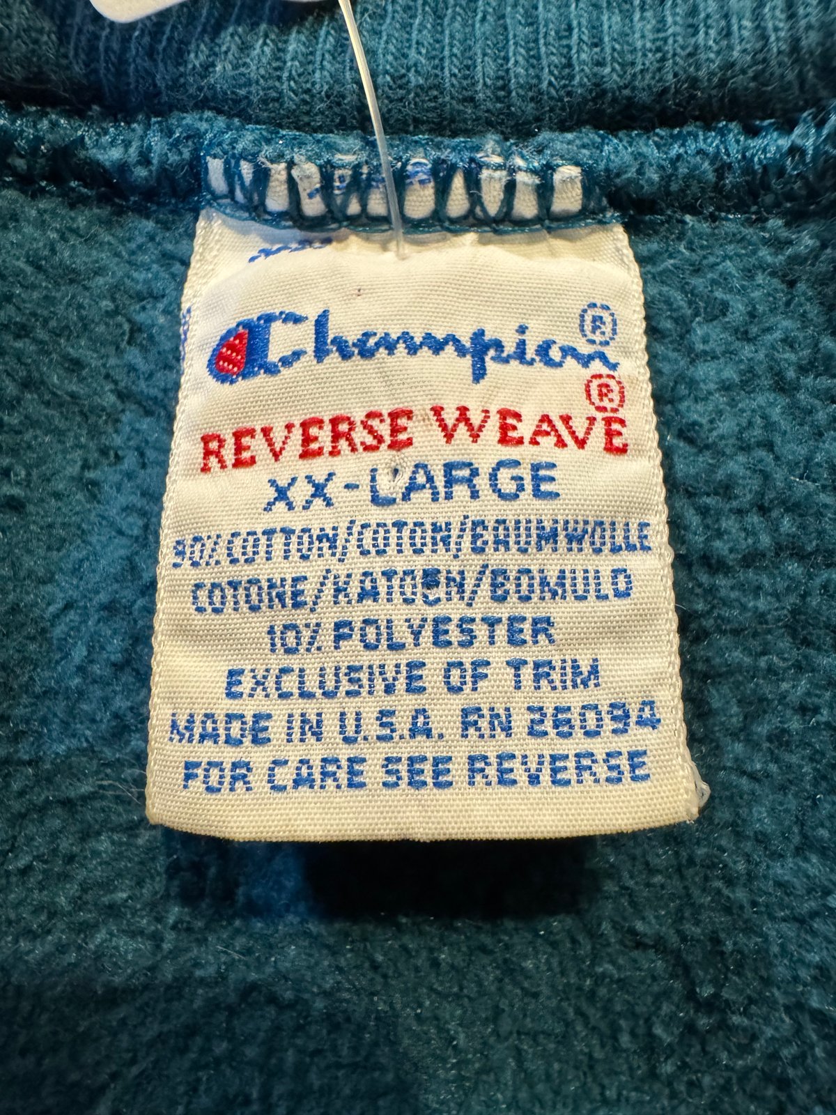 90年代USA製チャンピオンリバースウィーブ XXL | CUSTOM FEVER