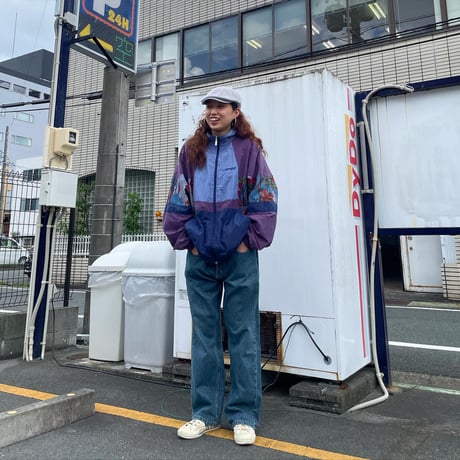 HI-TECデザインナイロンジャケット