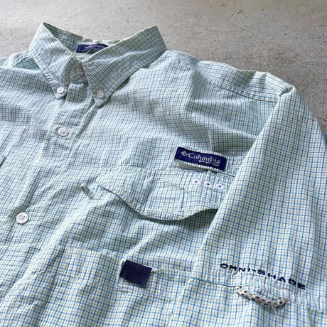 Columbia PFGチェックシャツ