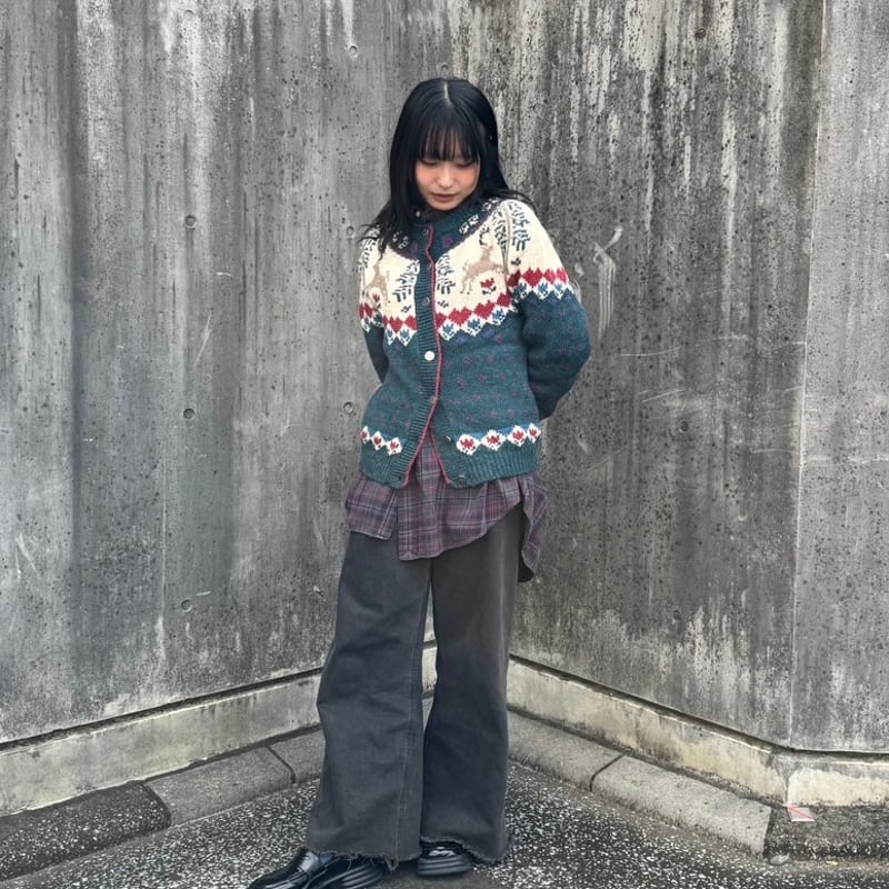 Woolrich ノルディック柄ニットカーディガン | CUSTOM FEVER Woolrich ノルディック柄ニットカーディガン | CUSTOM FEVER