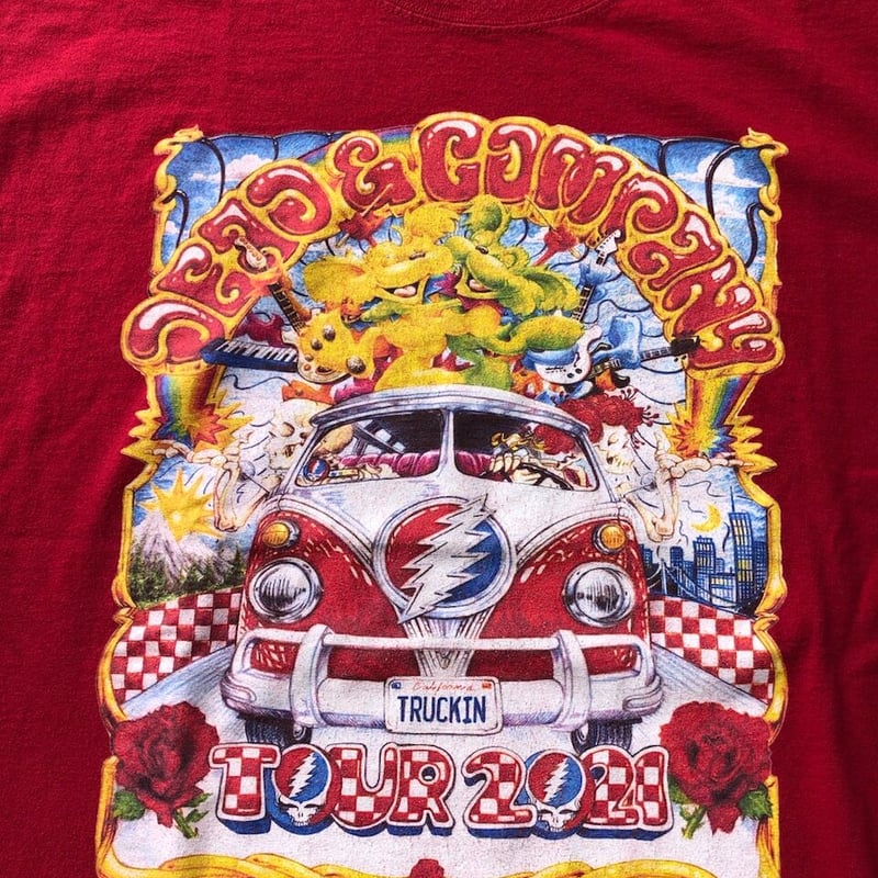 DEAD&COMPANY TOUR2021 Tシャツ | CUSTOM FEVER
