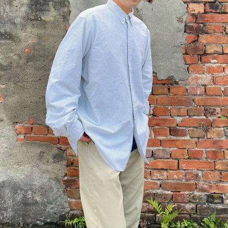 RalphLaurenストライプシャツ