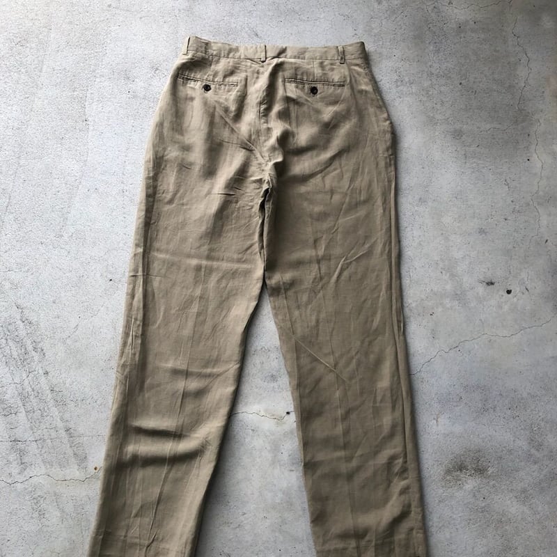 Polo by Ralph Lauren リネン×シルクパンツ W33×L32 | CUSTO Polo by Ralph Lauren リネン×シルクパンツ W33×L32 | CUSTO