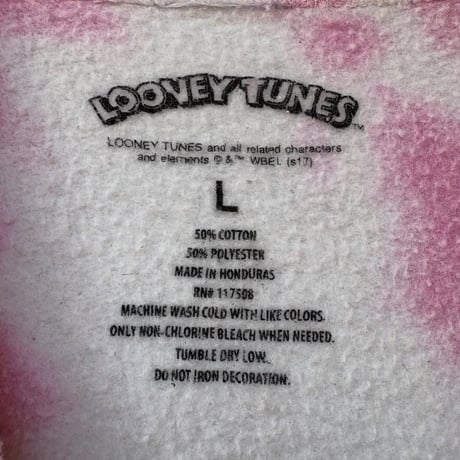 LOONY TUNES タイダイ柄プリントスウェット