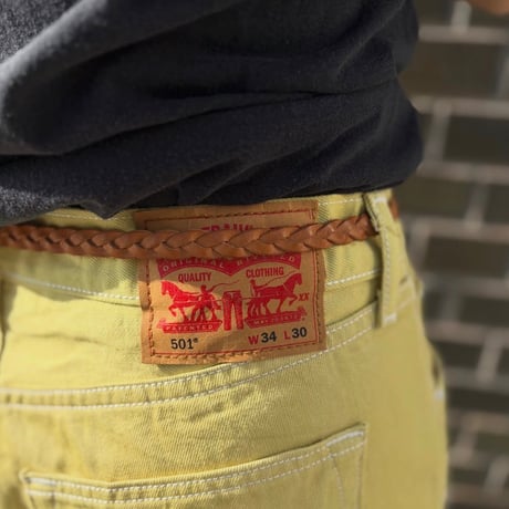 Levi's 501 イエローデニム(W34 L30)