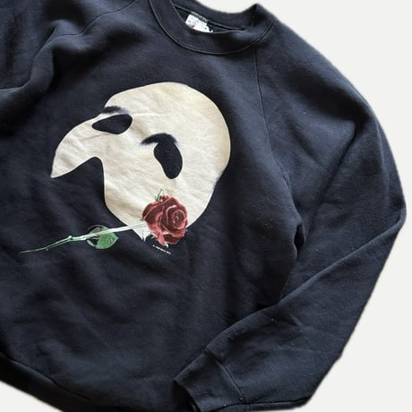 90's USA製The Phantom of the Operaプリントスウェット XL