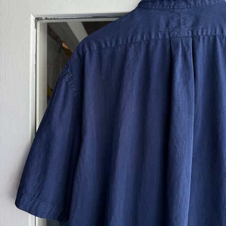 Ralph Lauren シルクコットン半袖シャツ M