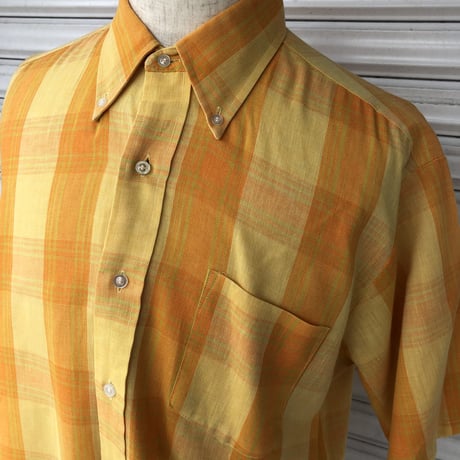 〜70's VAN HEUSEN ビンテージ半袖シャツ