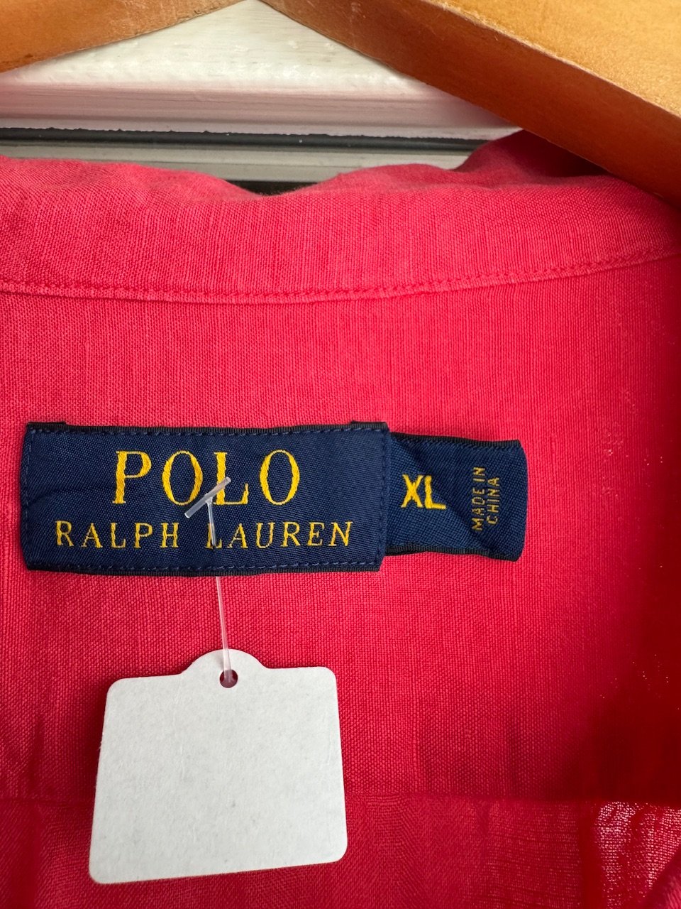 Ralph Lauren リネンシルク オープンカラーシャツ XL | CUSTOM FEVER