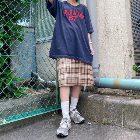 POLO JEANSヘンリーネックTシャツ