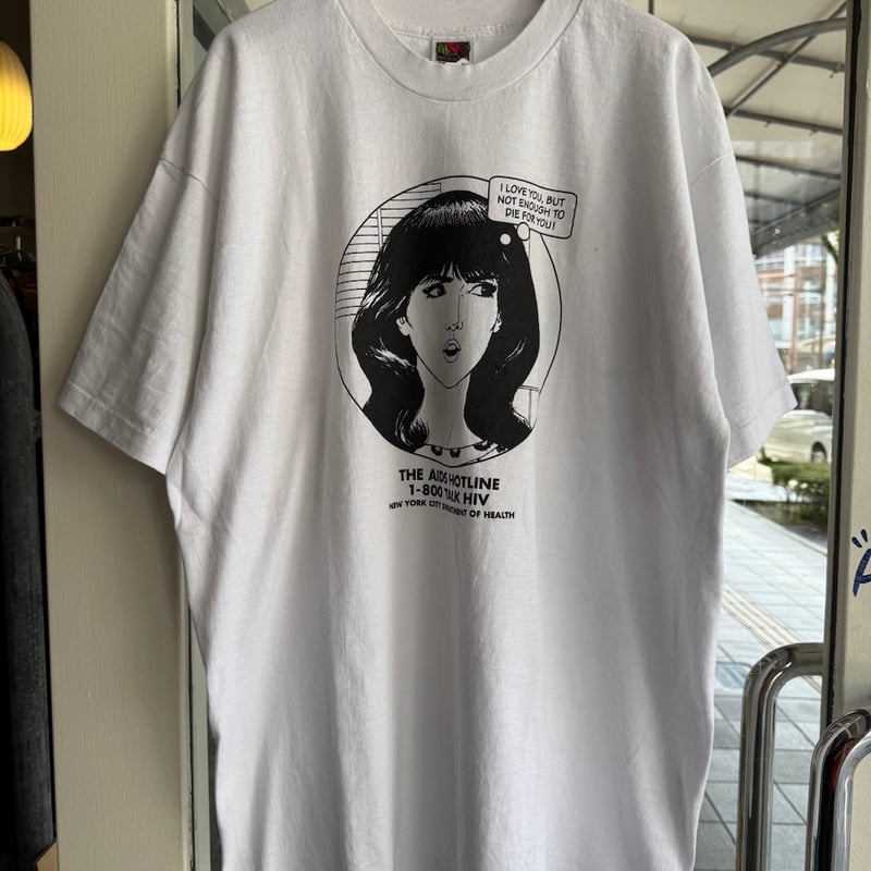 90's〜アメコミ風デザインプリントTシャツ XL | CUSTOM FEVER