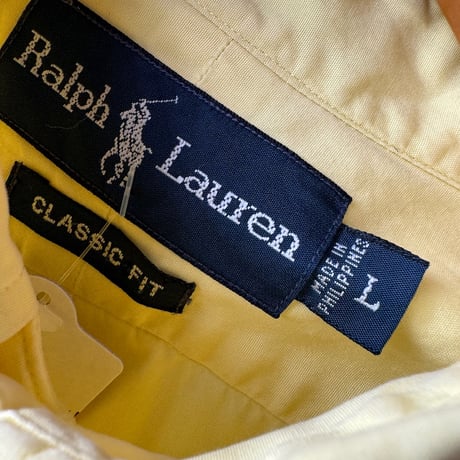 Ralph Lauren半袖コットンシャツ L