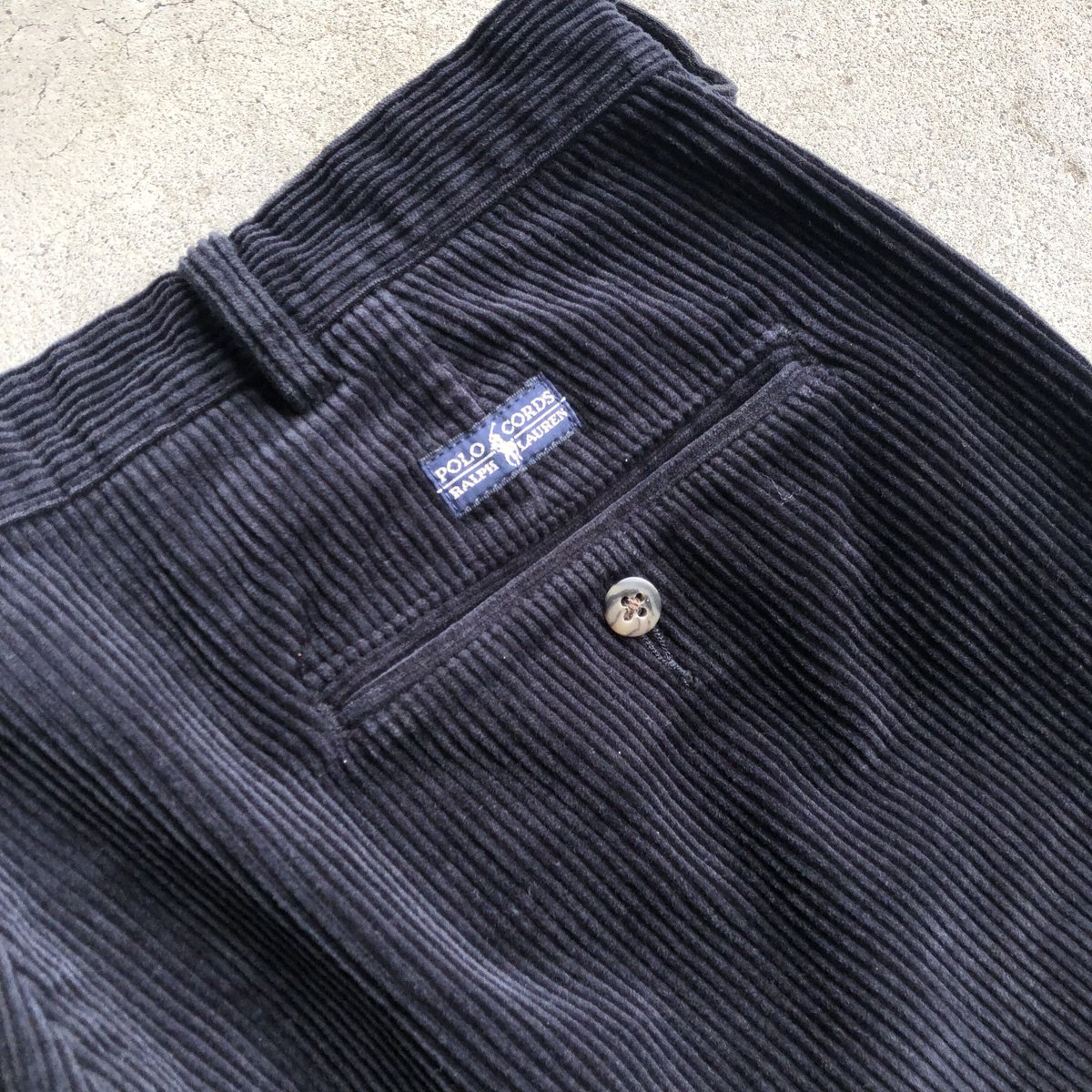 POLO RALPHLAUREN 太畝コーデュロイパンツW36×L32 | CUSTOM FEVER