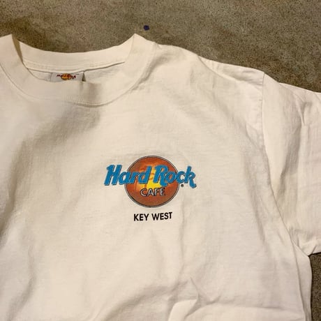 USA製Hard Rock cafe 両面プリントTシャツ オウム