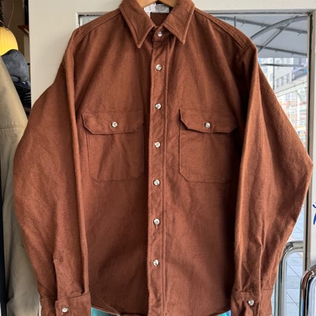 〜80'sUSA製 FIVE BROTHER シャモアクロスシャツ