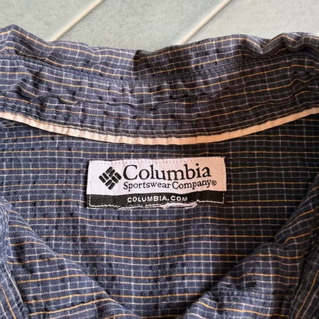 Columbia シアサッカーシャツ