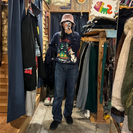 USA製PEANUTS雪国スウェット